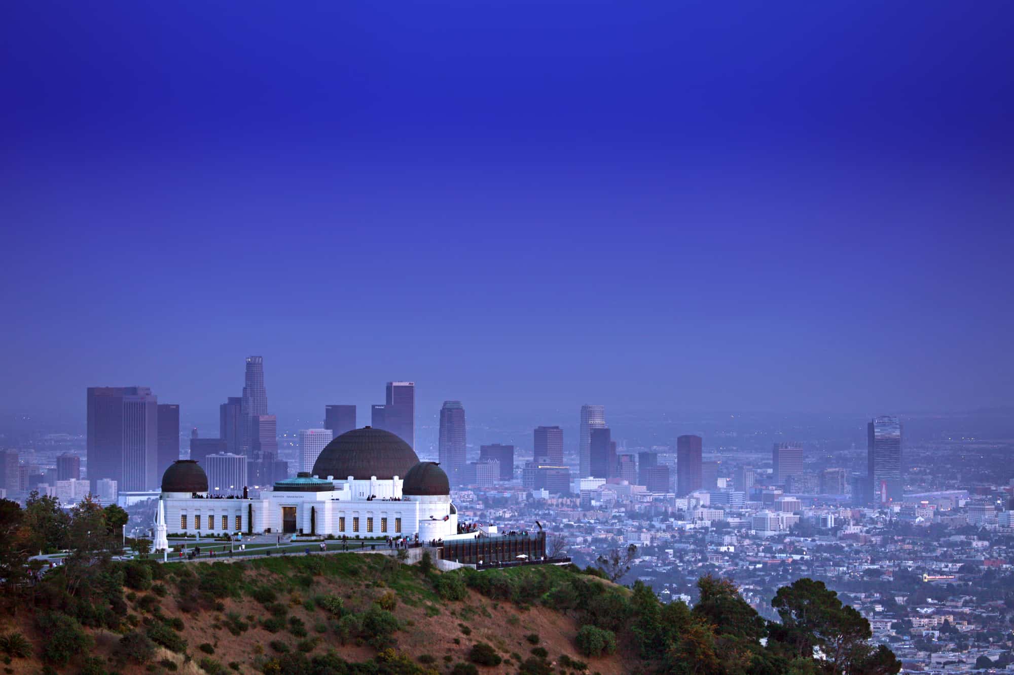 los angeles at night