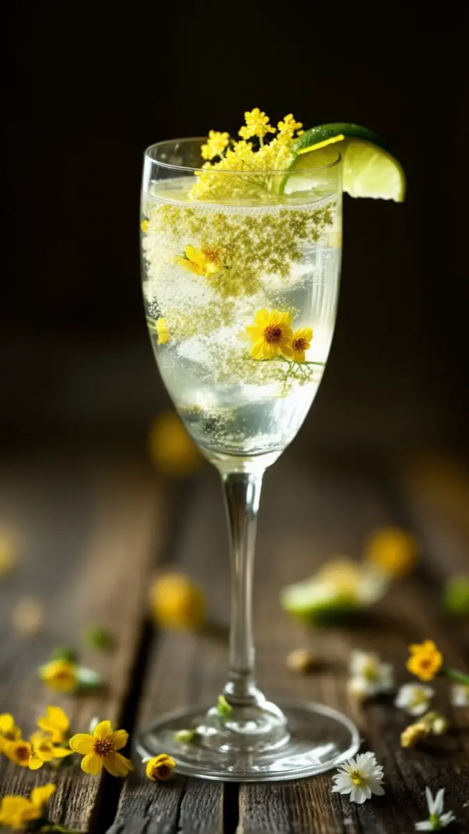 Prosecco and Elderflower Spritzer