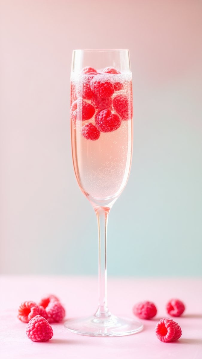 Raspberry Prosecco Fizz