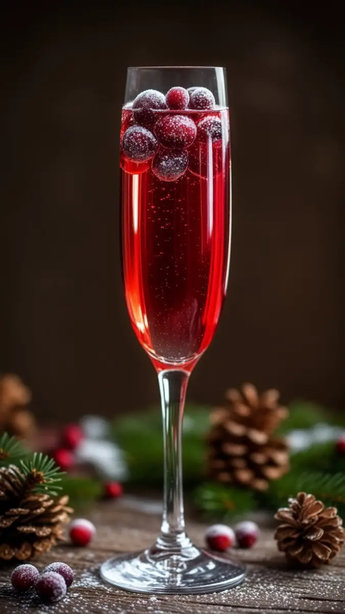 Prosecco and Cranberry