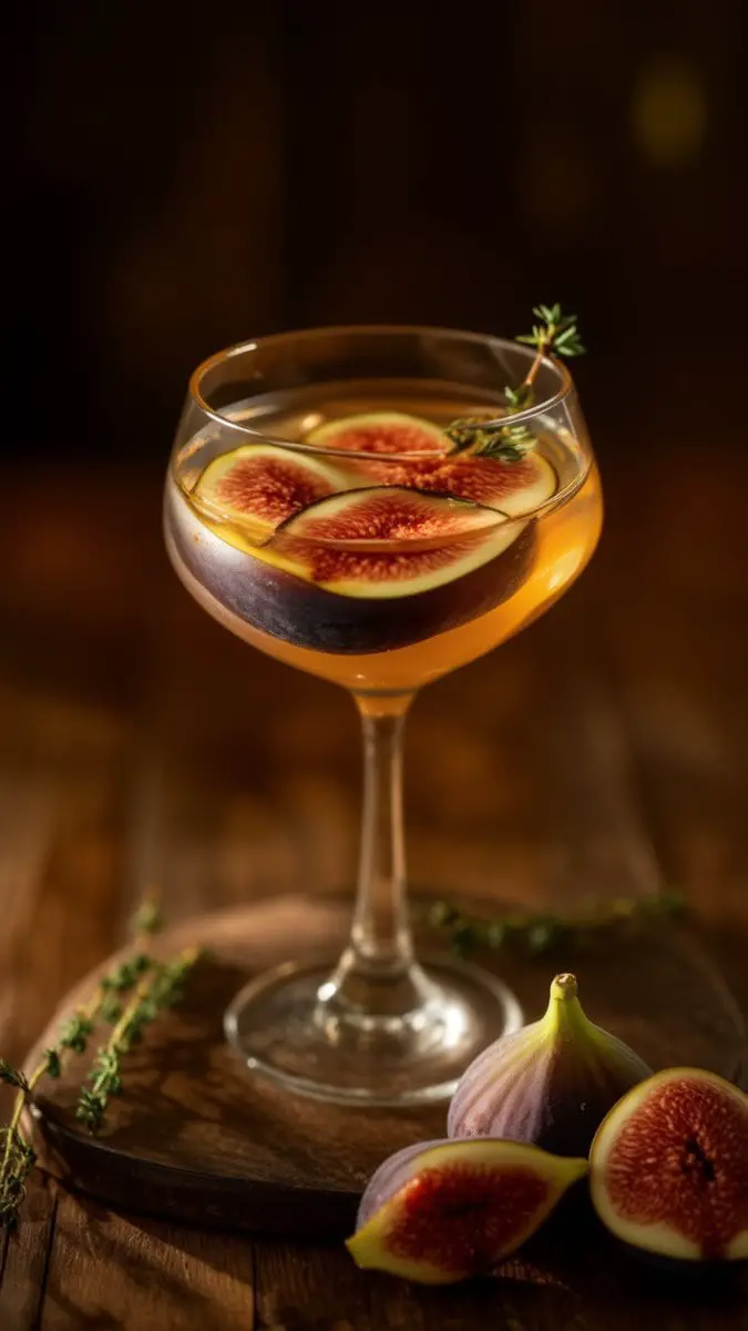 Fig and Thyme Cocktail cocktail