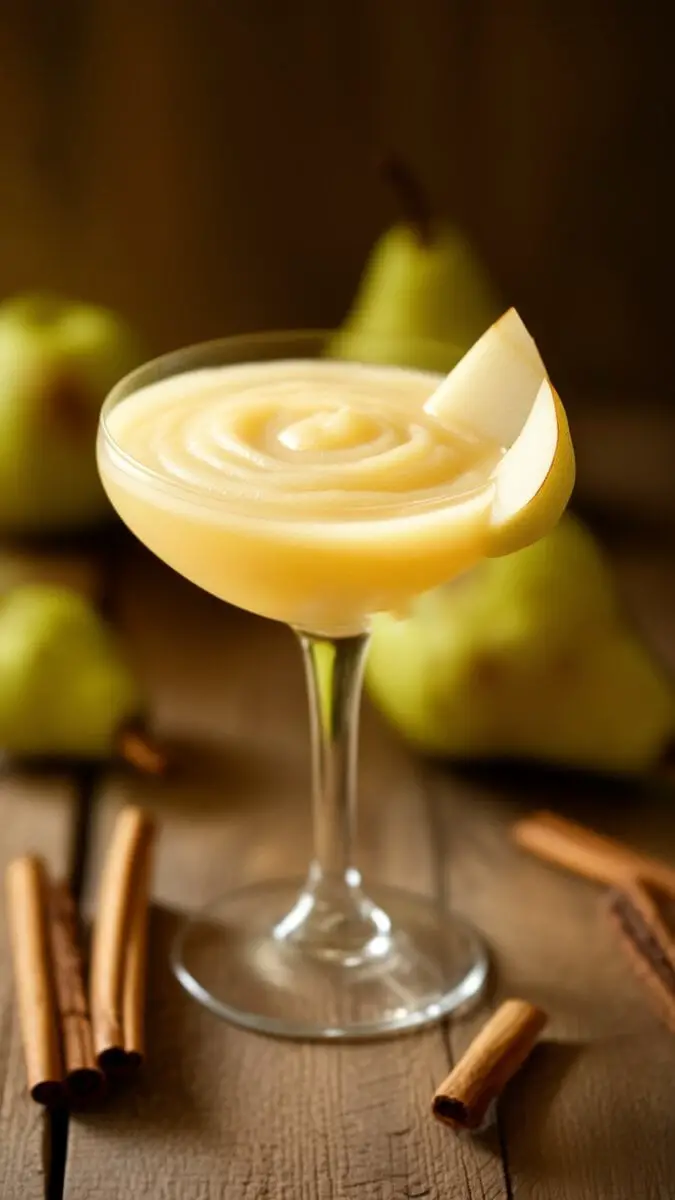 Prosecco and Pear