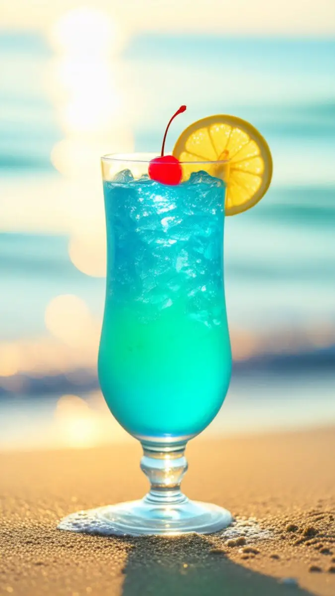 Blue Lagoon cocktail