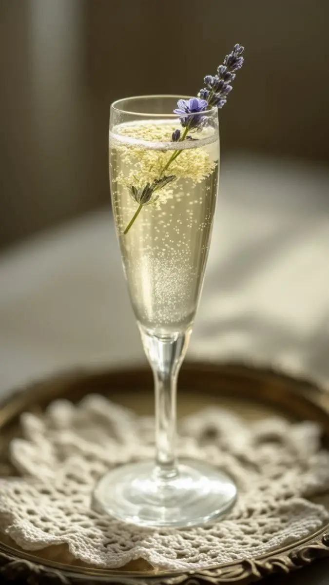 Elderflower Prosecco Cocktail