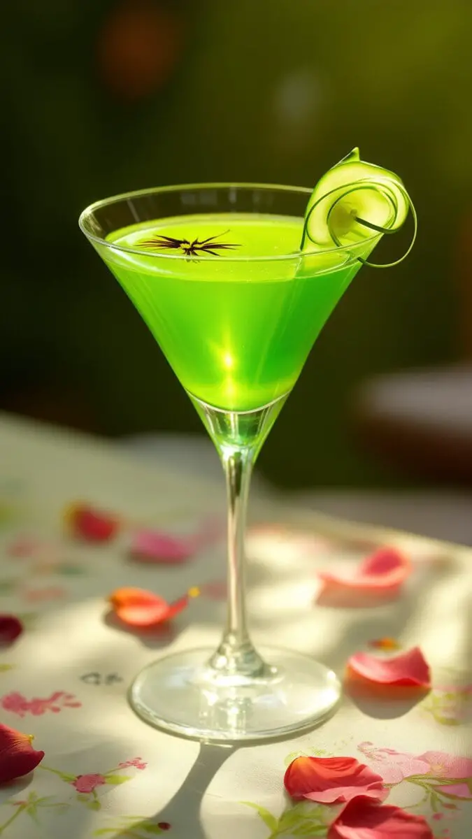 Spring Garden Martini