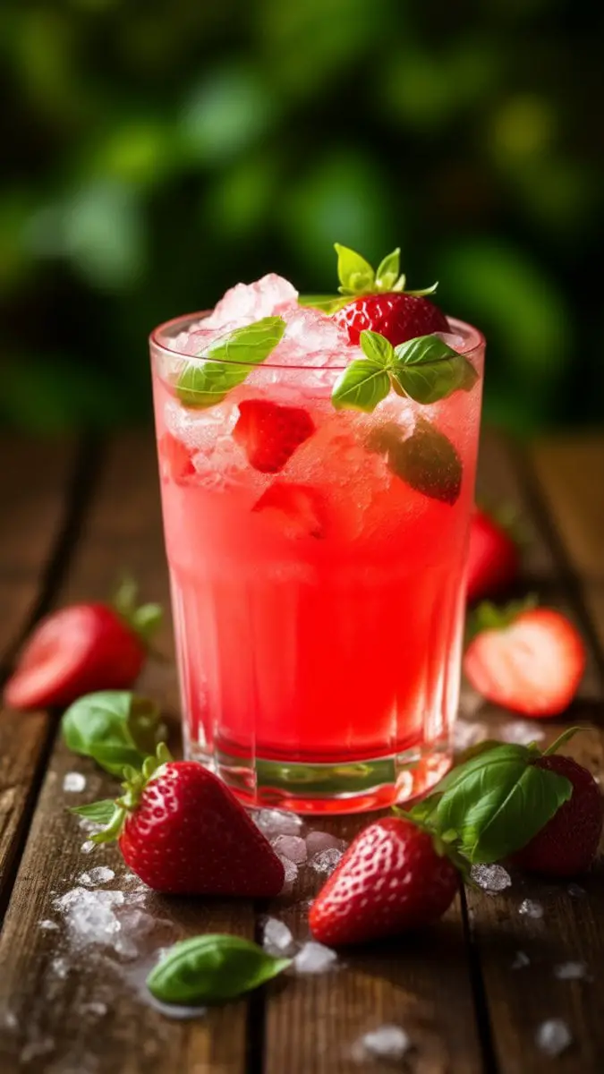 Strawberry Basil Smash