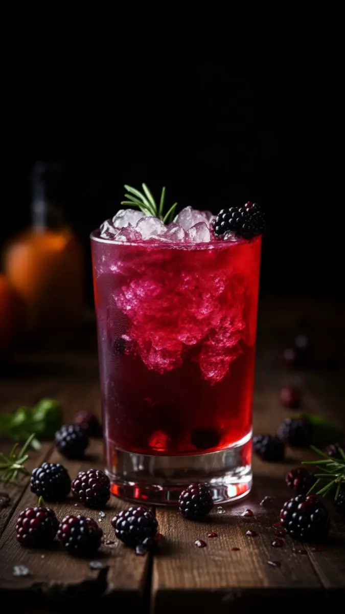 Autumn Bramble cocktail