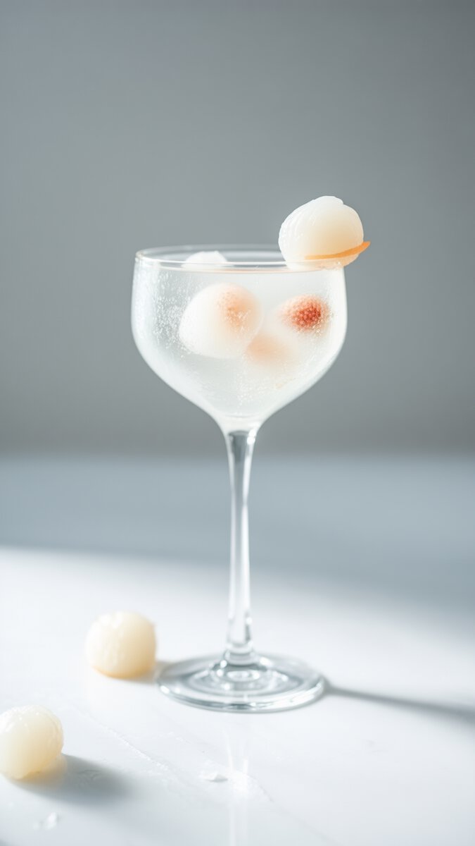 Prosecco and Lychee