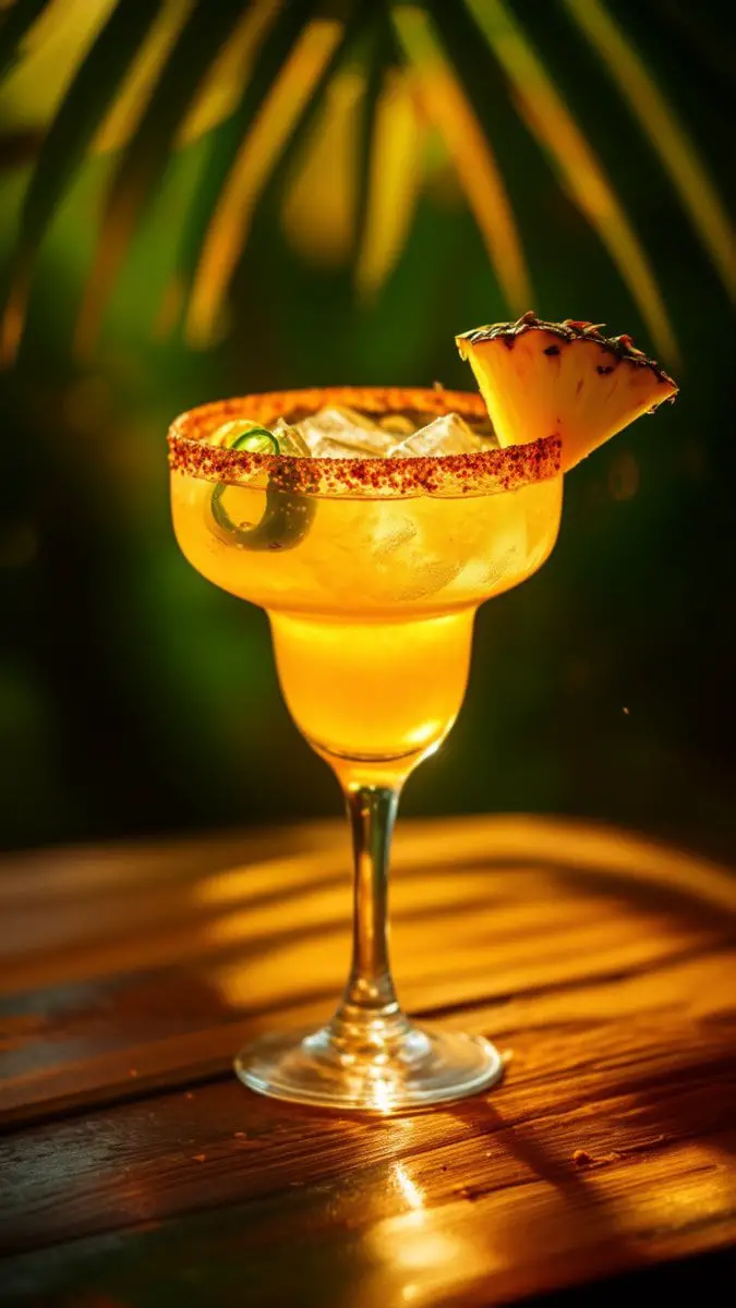 Pineapple Jalapeño Margarita