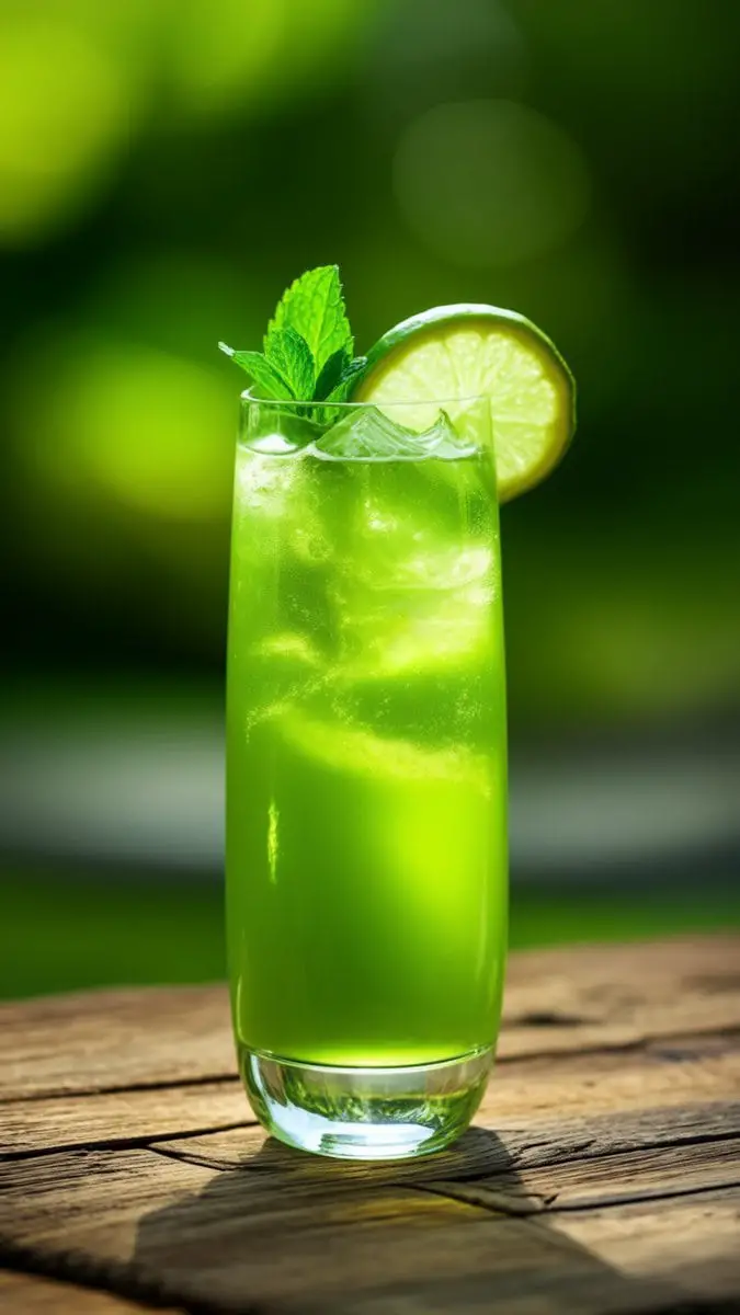 Green Tea Vodka Cooler