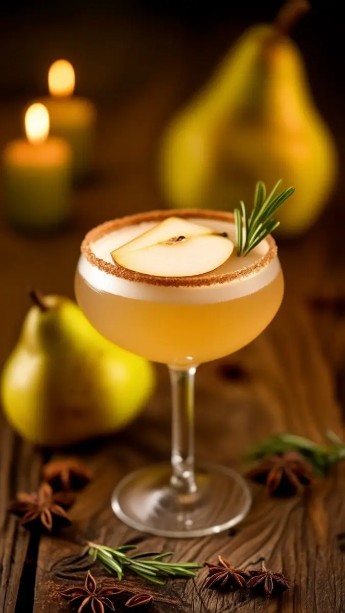 Spiced Pear Margarita