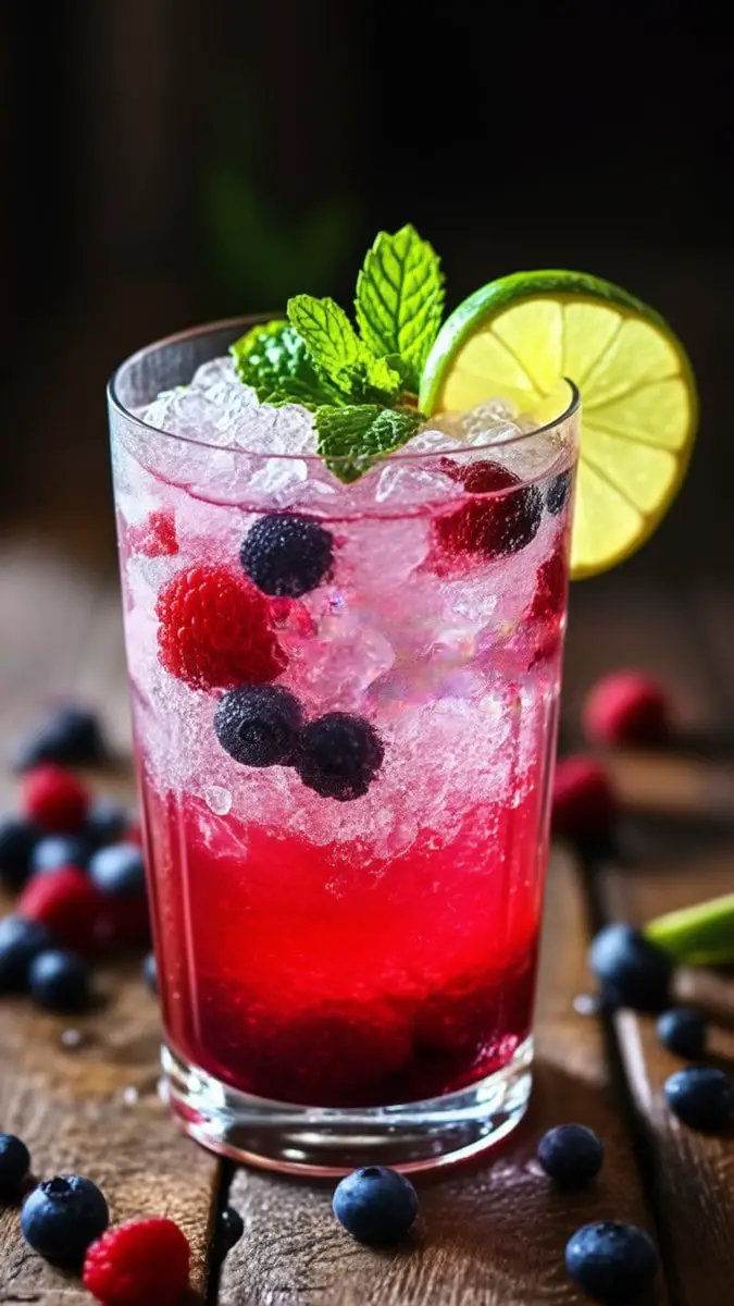 Berry Vodka Smash