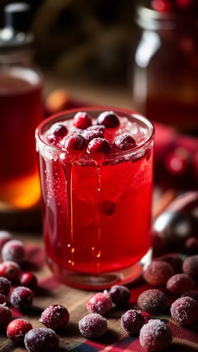 Cranberry Maple Cocktail