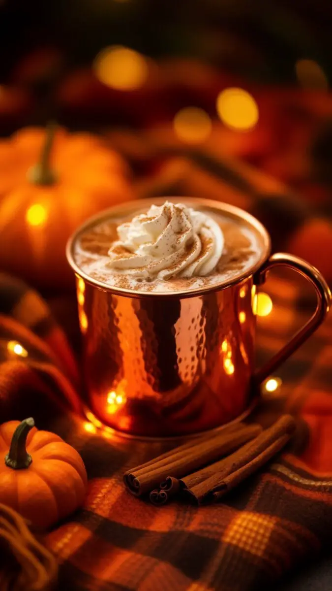 Pumpkin Spice Mule cocktail