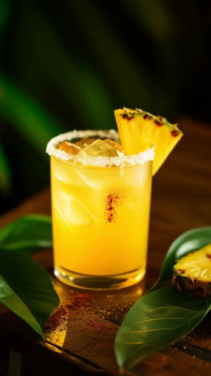 Spicy Pineapple Margarita