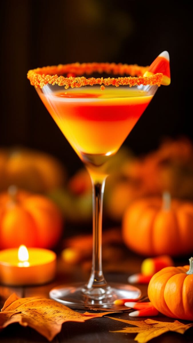 Candy Corn Martini