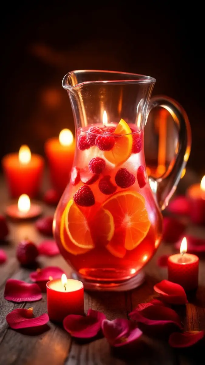 Rose sangria 