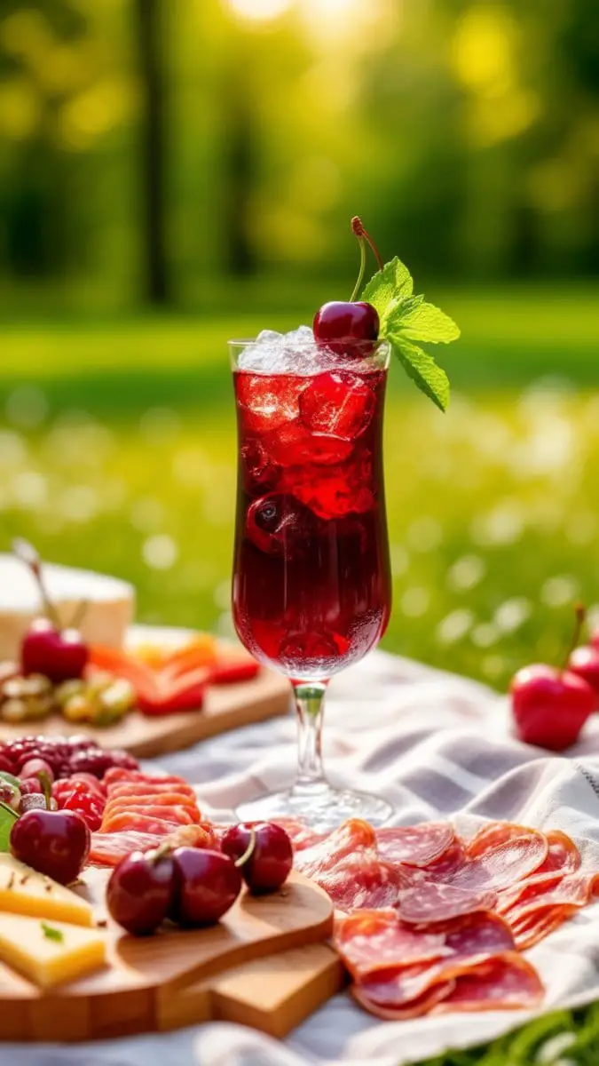 Cherry Wine Cooler