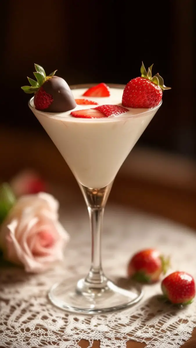 Strawberry Kiss Martini