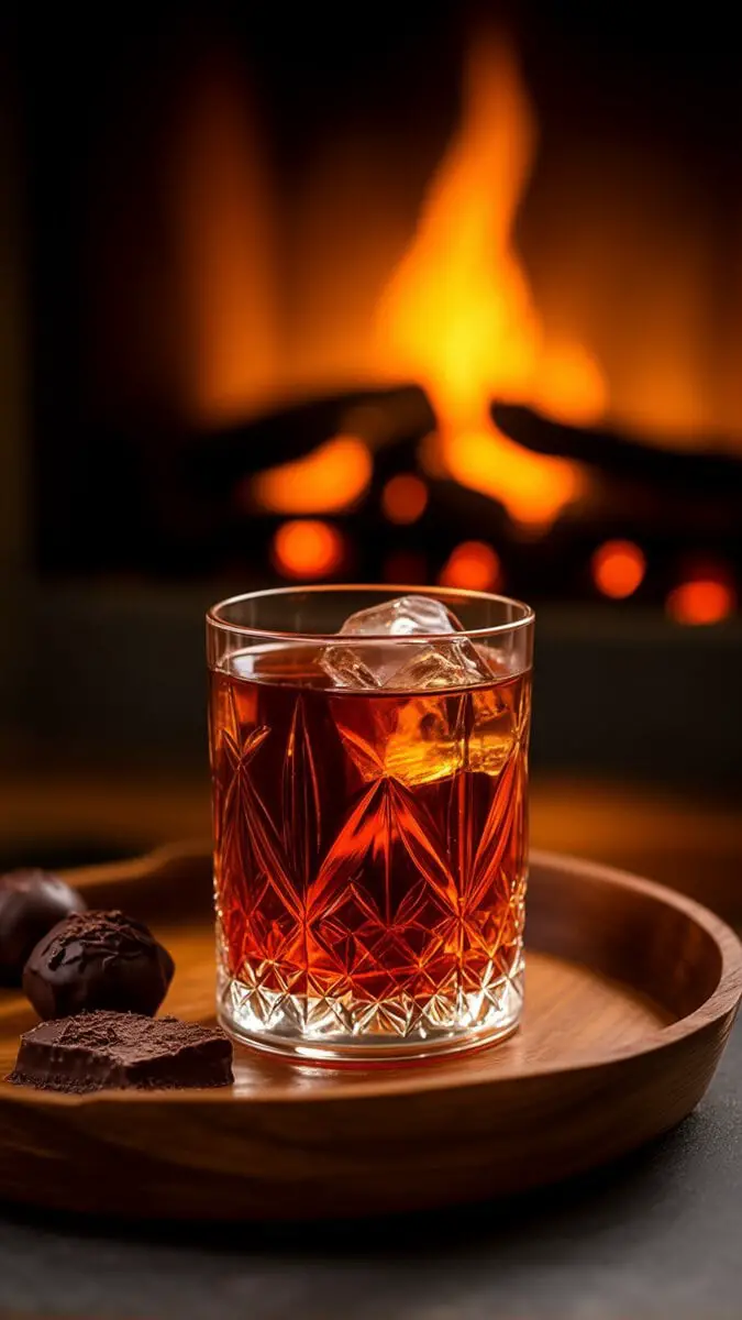 Chocolate Cherry Old Fashioned