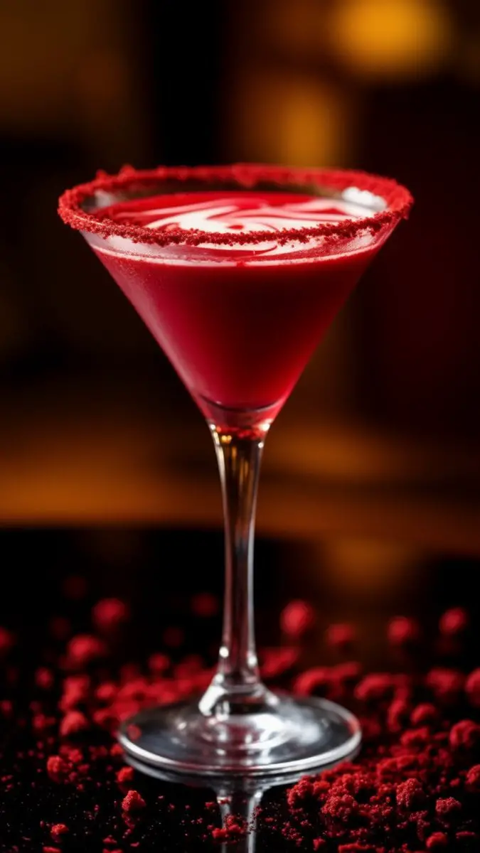 Red Velvet Martini