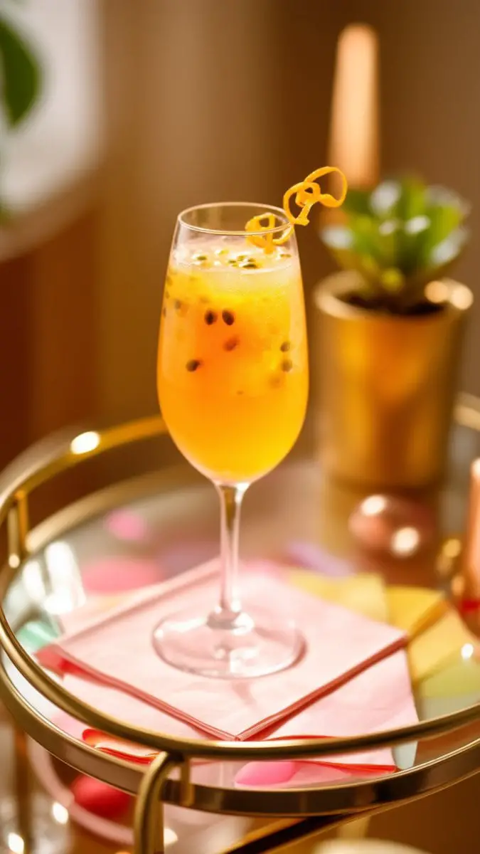 Passionfruit Bellini