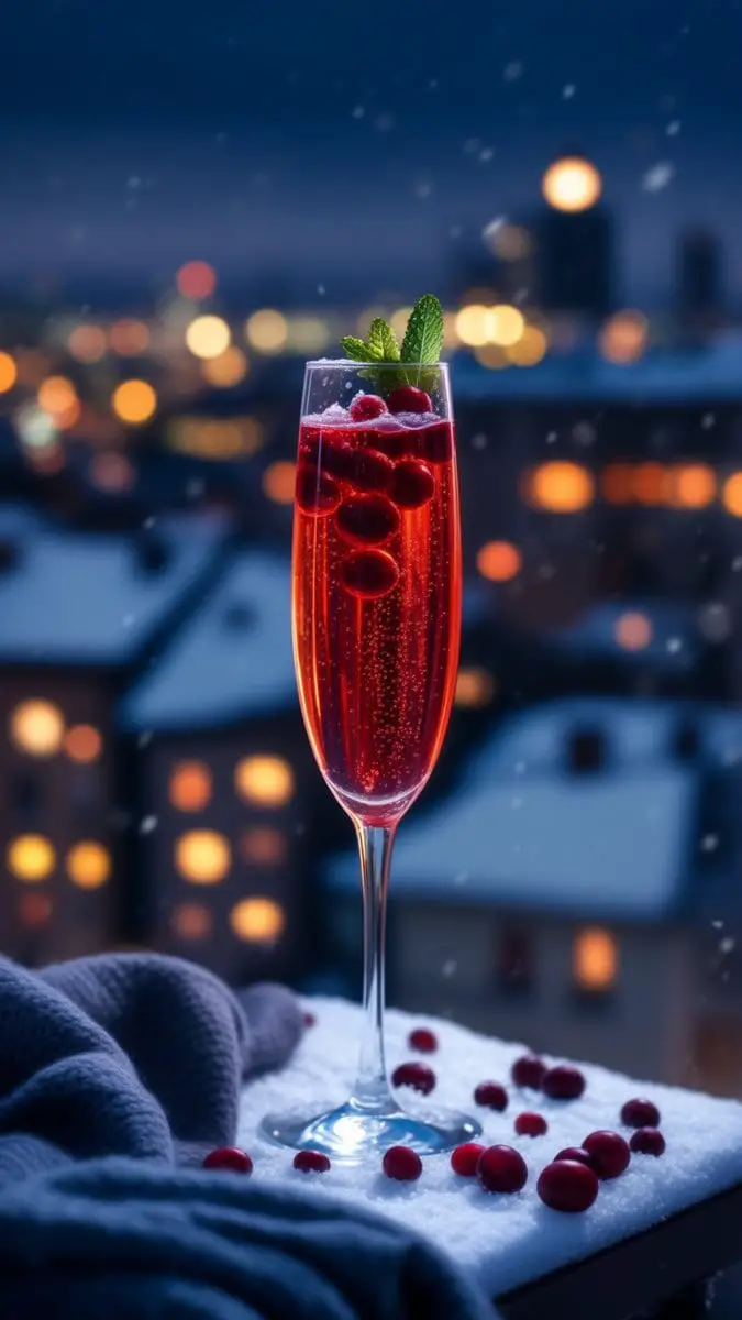 Sparkling Cranberry Kiss