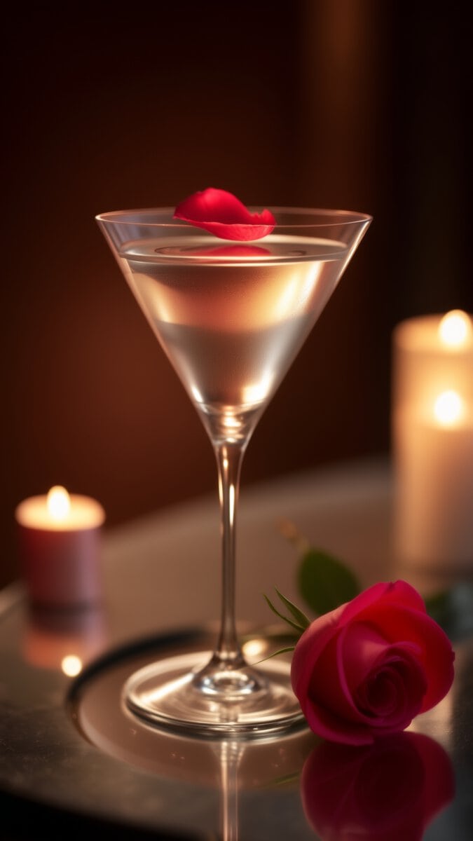 Rose Gin Martini