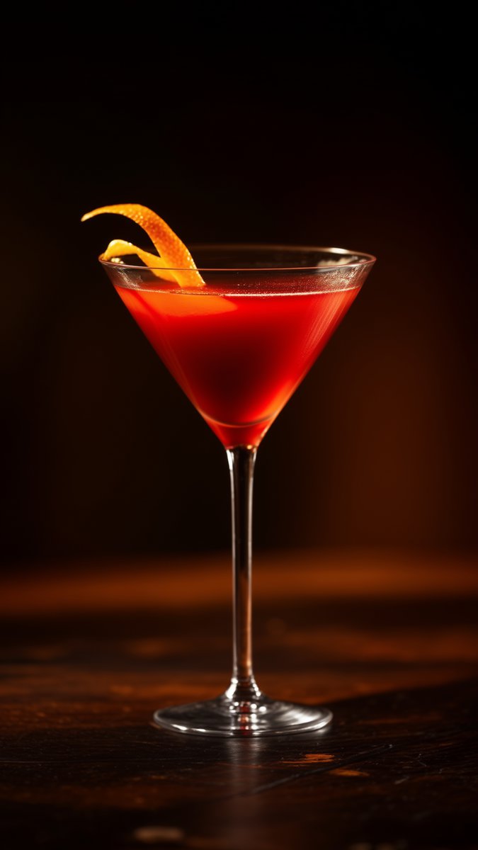 Blood Orange Gin Martini