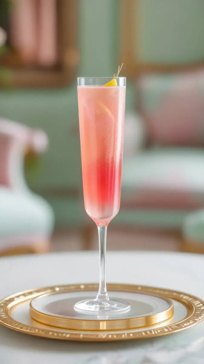 Raspberry French 75