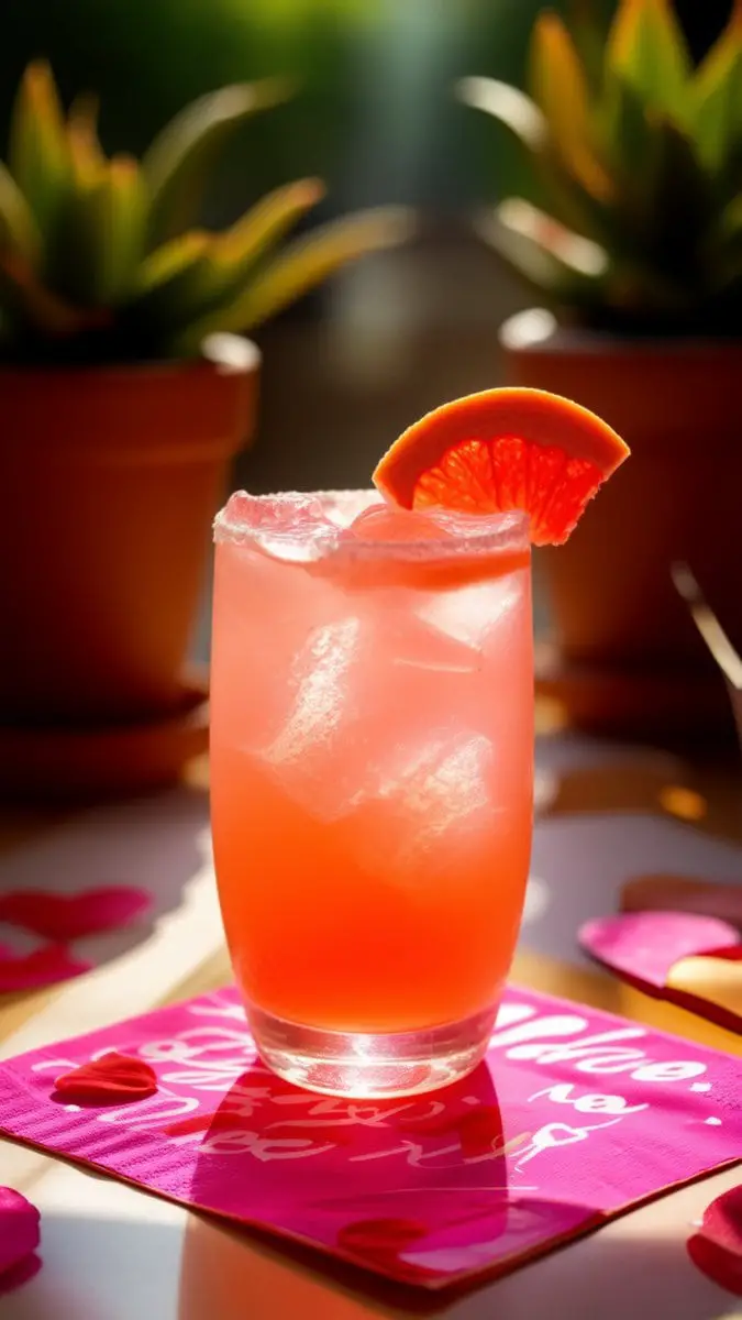 Pink Grapefruit Paloma