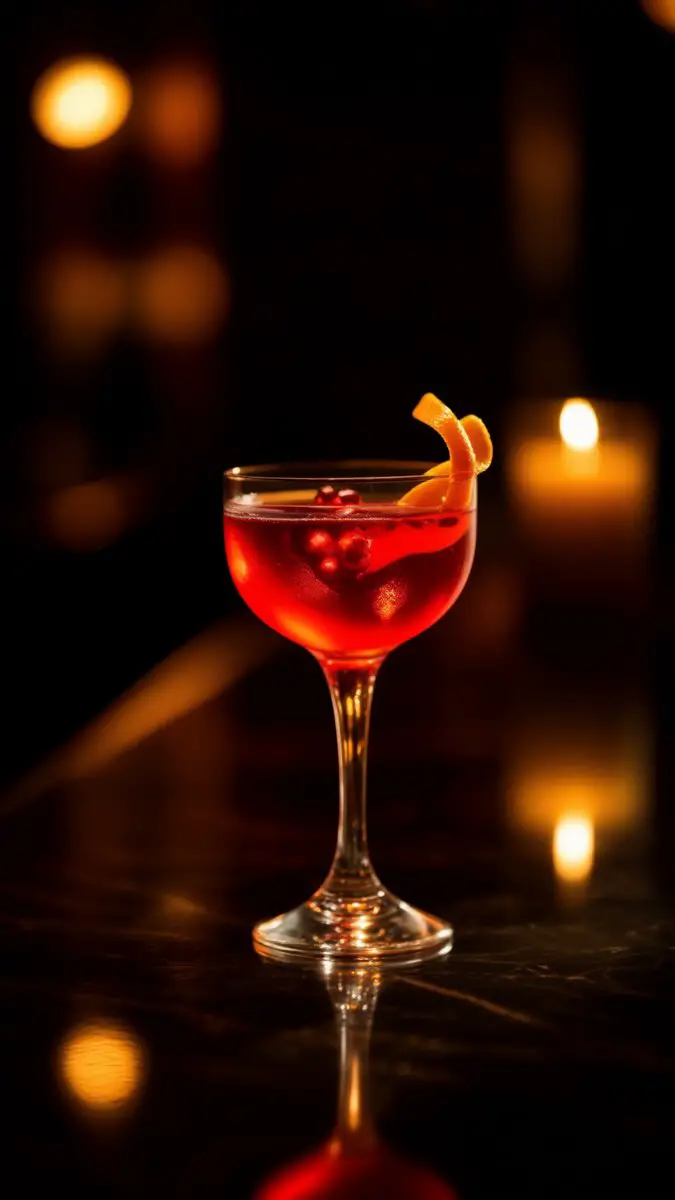 Pomegranate Negroni