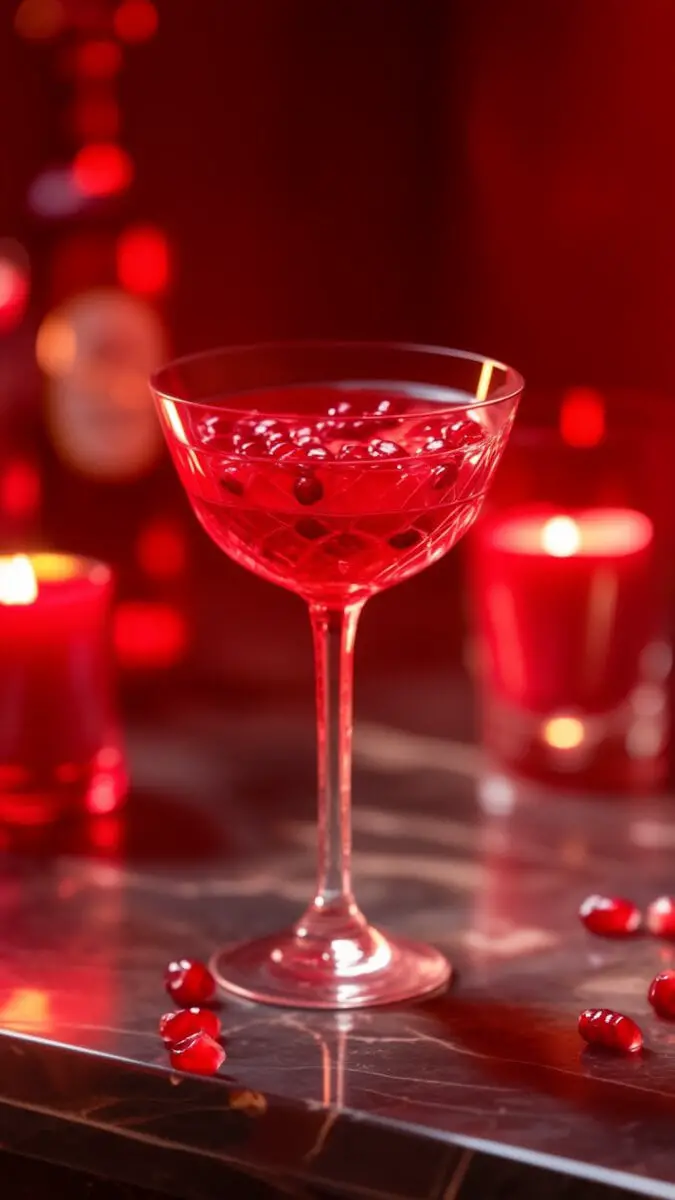 Pomegranate Vodka Martini