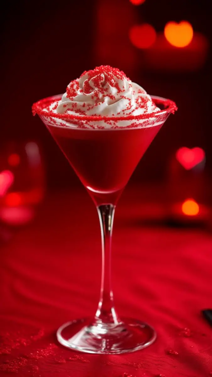 Red Velvet Martini