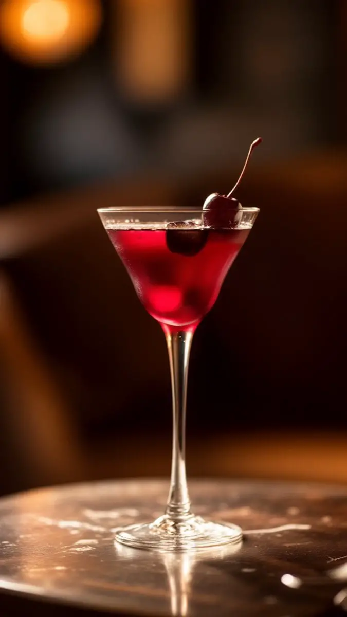 Chocolate-Covered Cherry Martini