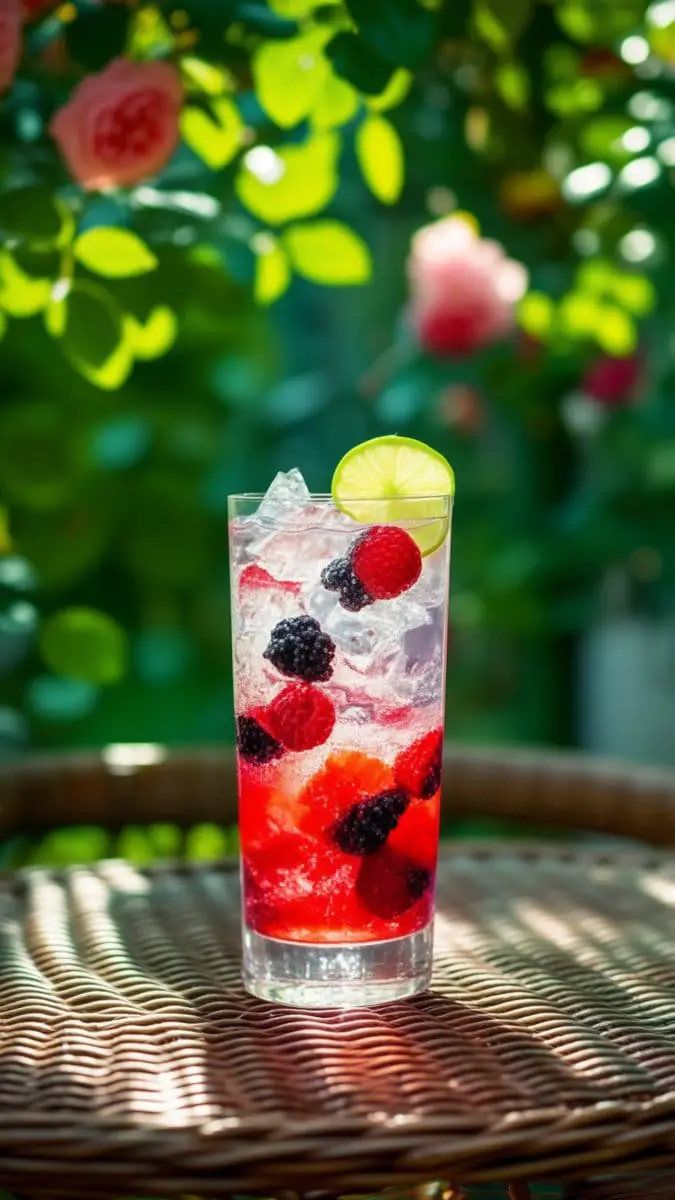 Berry Bliss Vodka Cooler