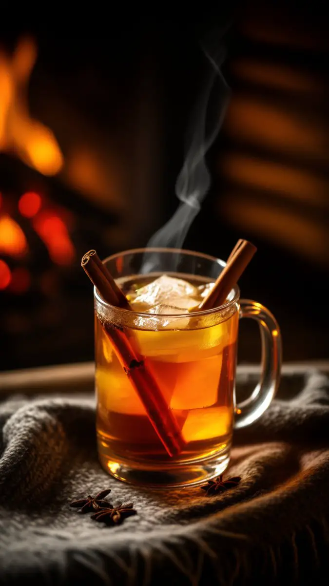 Spiced Apple Bourbon Cider