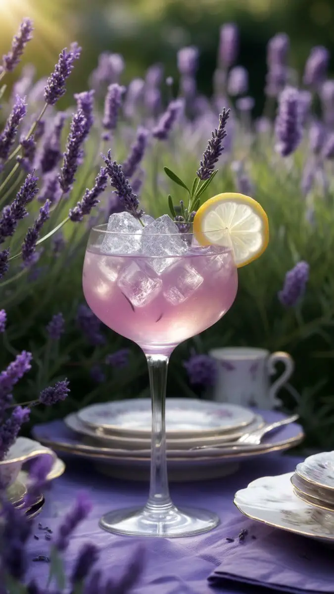 Bourbon Lavender Lemonade