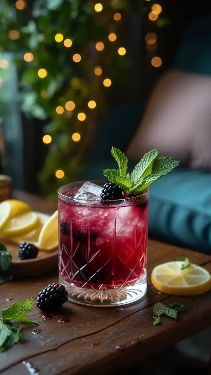 Blackberry Bourbon Smash