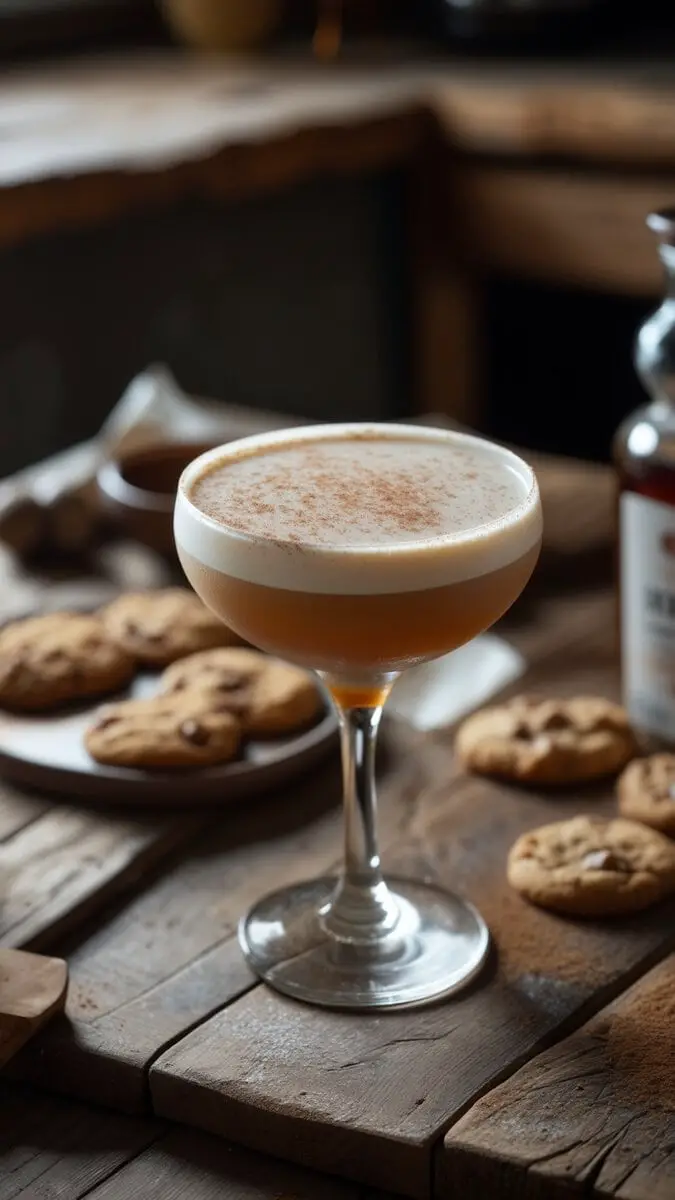 Bourbon Caramel Milk Punch