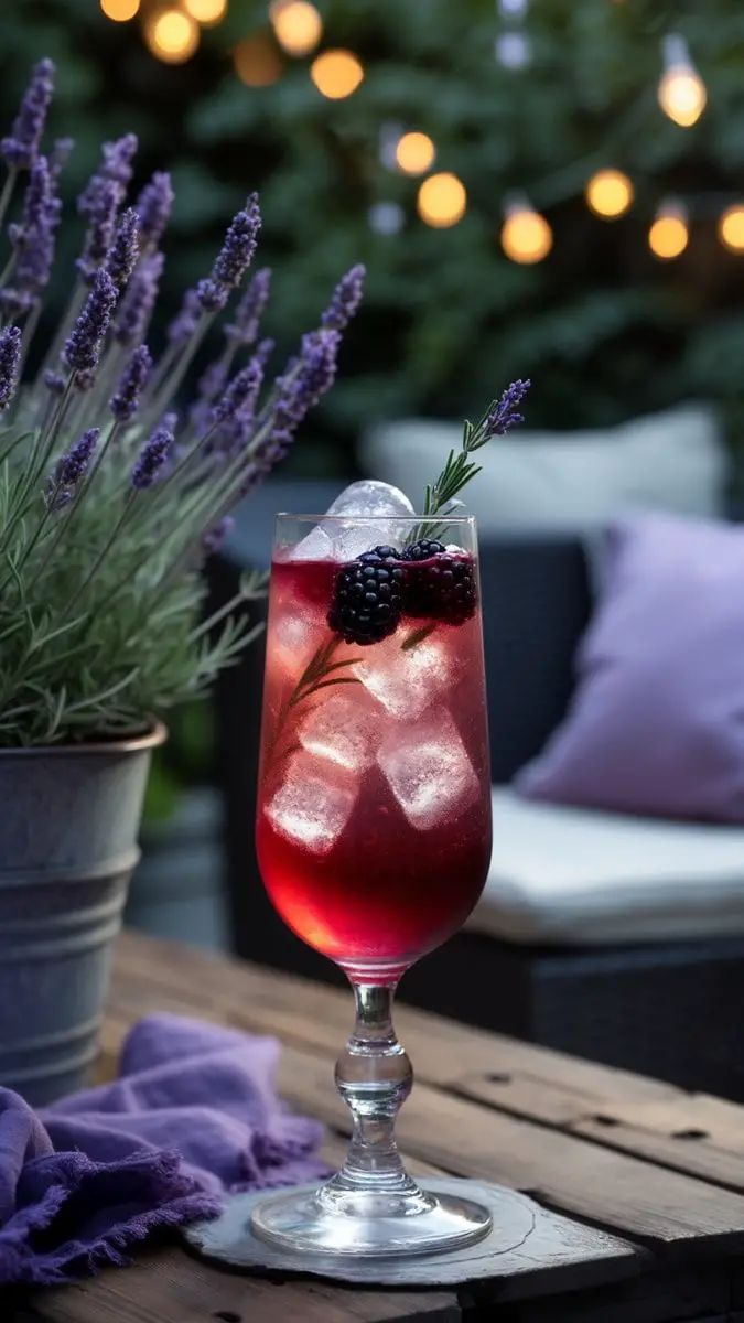 Blackberry Lavender Lemonade