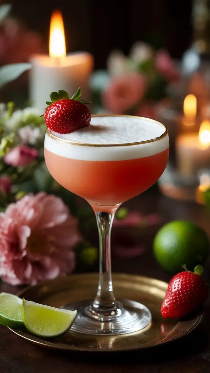 Strawberry Tequila Sour