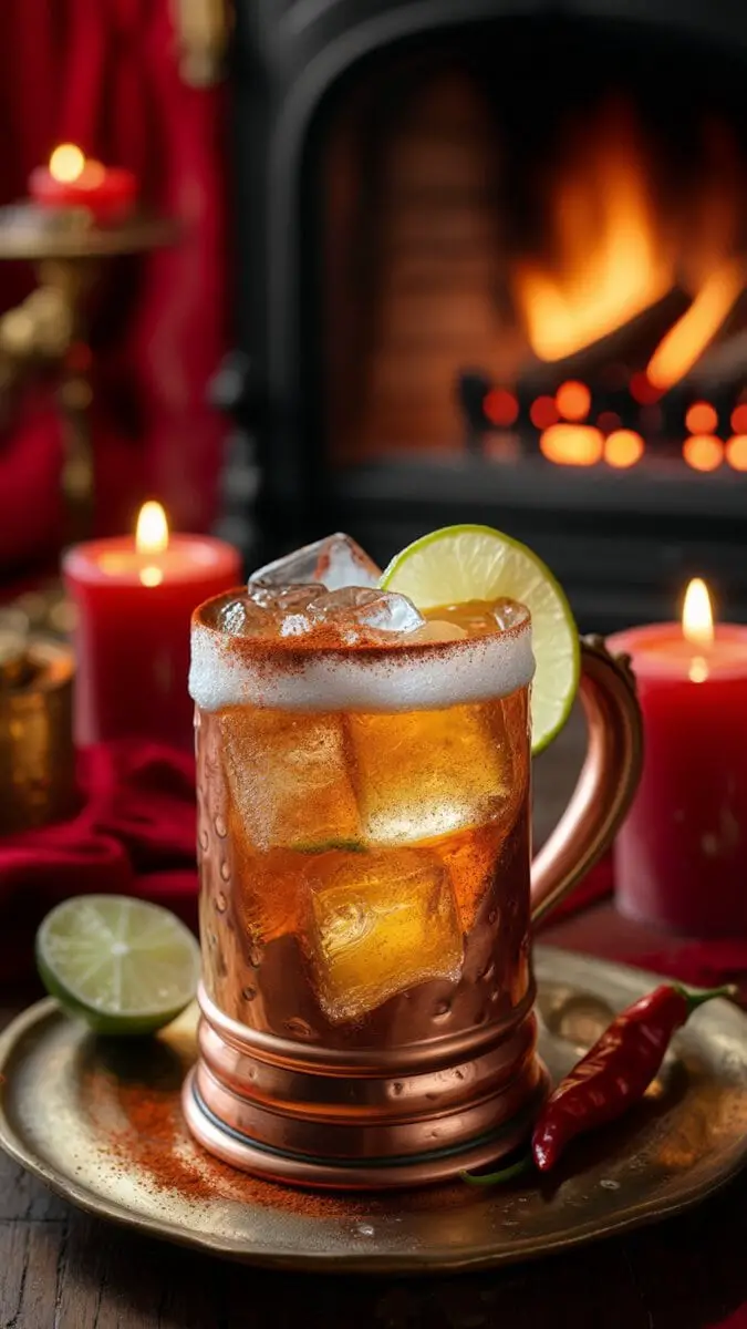 Spicy Tequila Mule