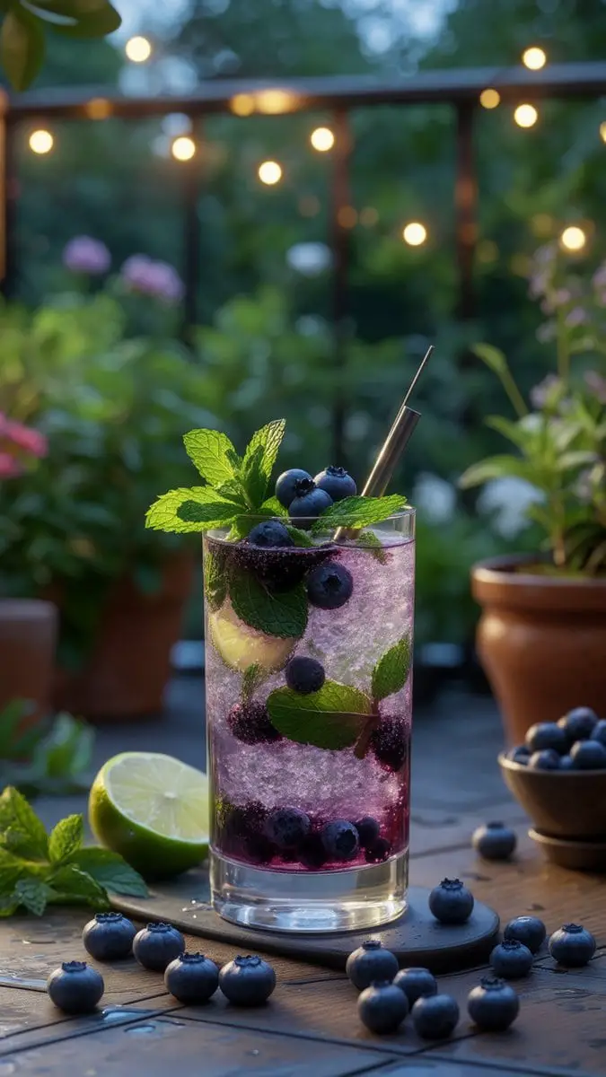 Blueberry Mojito