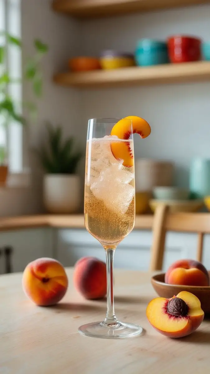 Peach Bellini Spritz