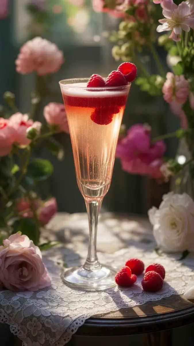 Raspberry Limoncello Bellini