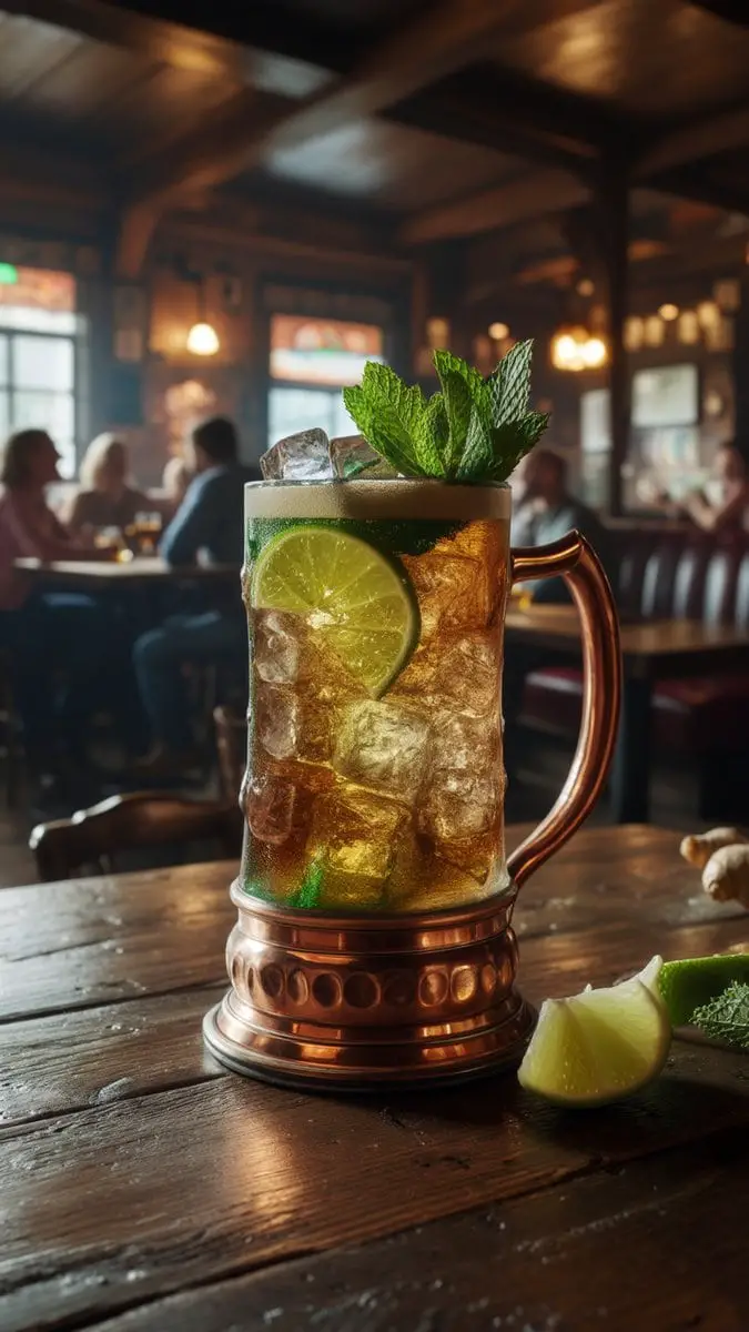 Green Irish Mule