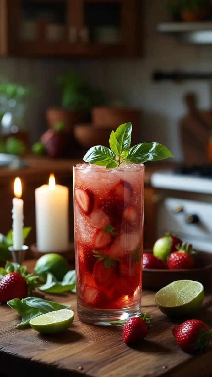 Strawberry Basil Smash