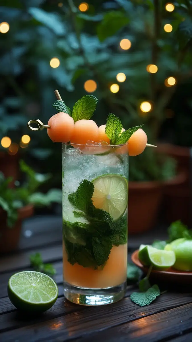 Green Melon Mojito