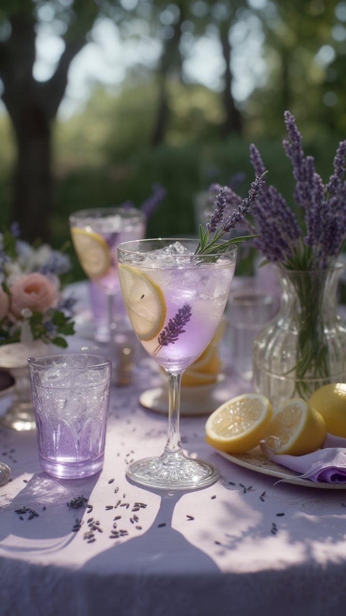 Lavender Lemonade Fizz